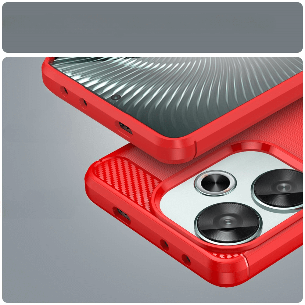 Xiaomi Poco F6 - Metal Carbon Look Case