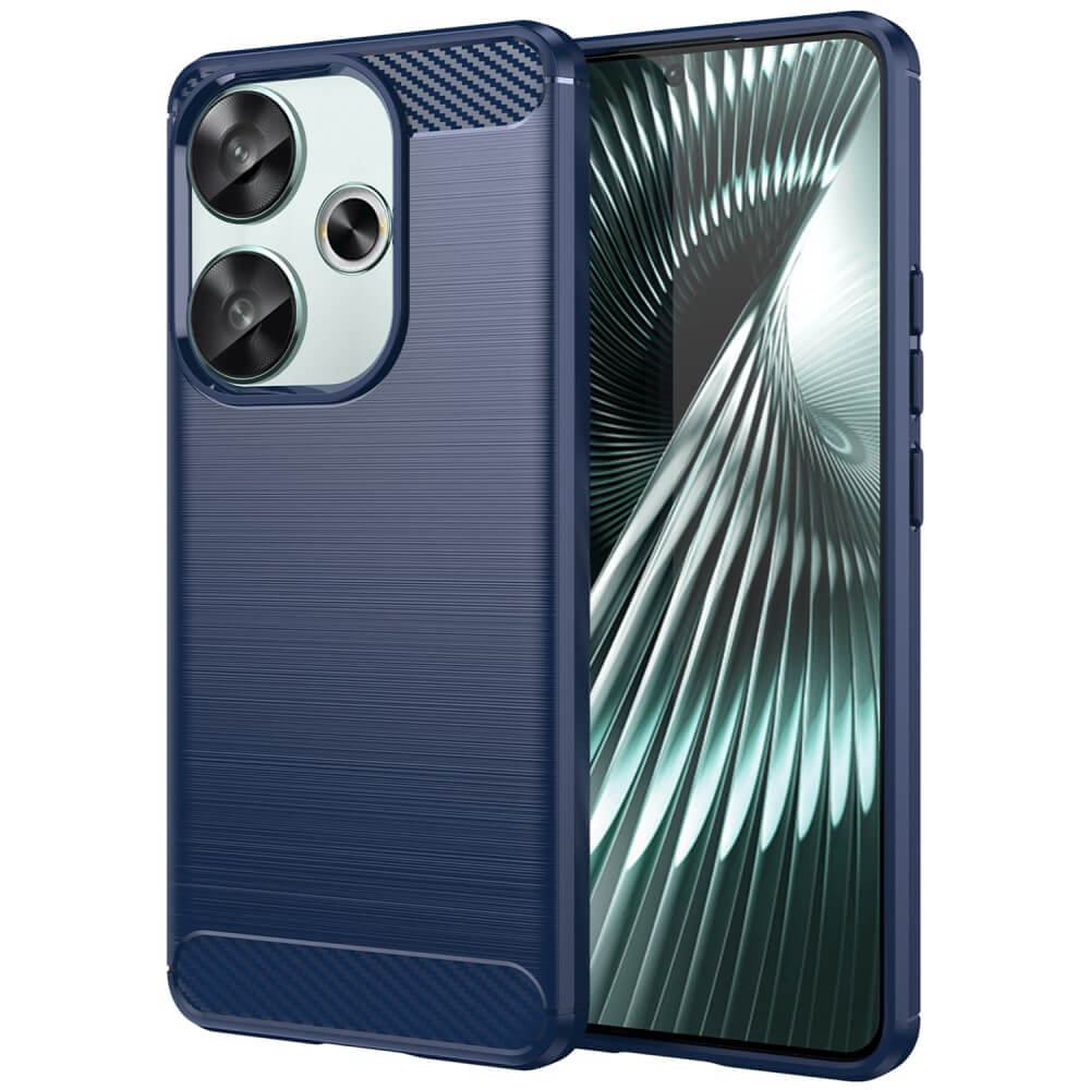 Xiaomi Poco F6 - Metal Carbon Look Case