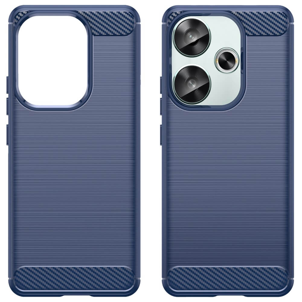 Xiaomi Poco F6 - Metal Carbon Look Case