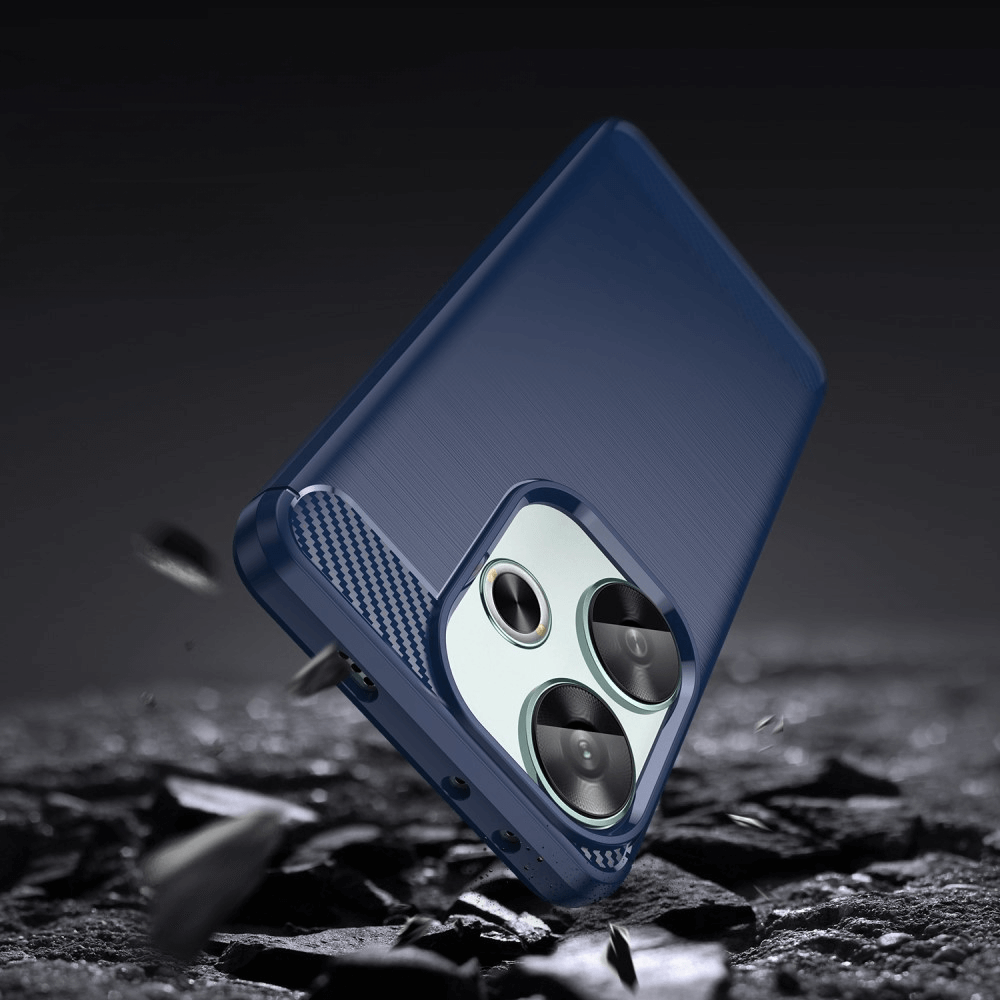 Xiaomi Poco F6 - Metal Carbon Look Case