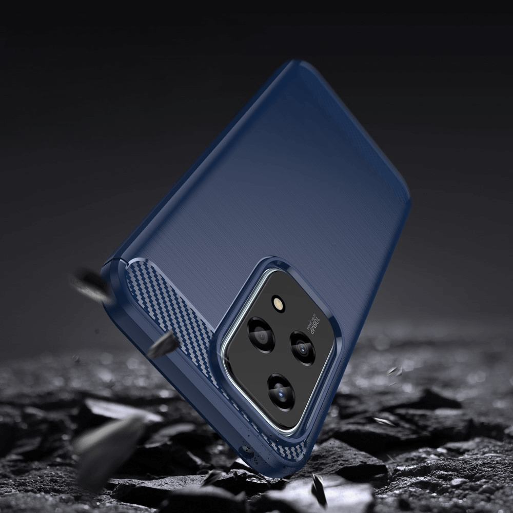 HONOR 200 Lite - Cover in look metallo carbonio