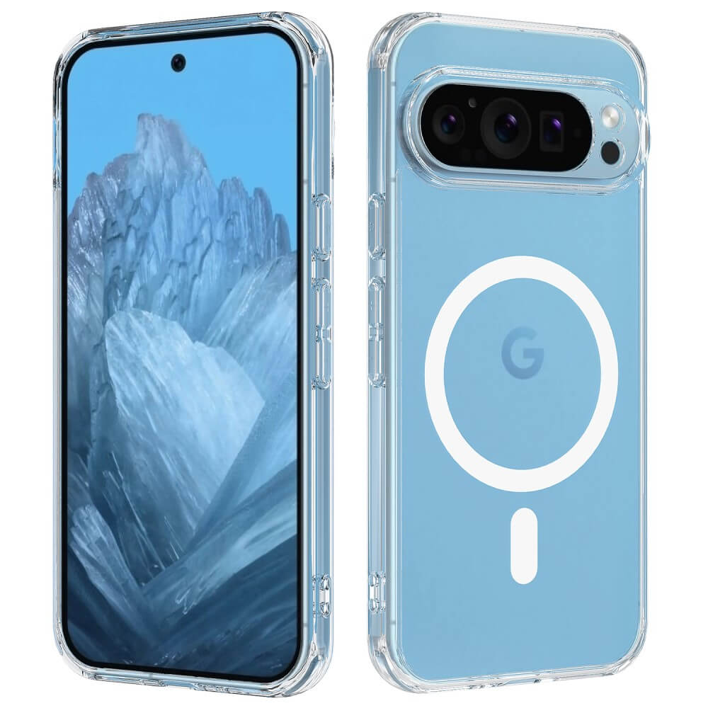 Google Pixel 9 Pro XL - Schützende Acryl-Handyhülle mit Magnet