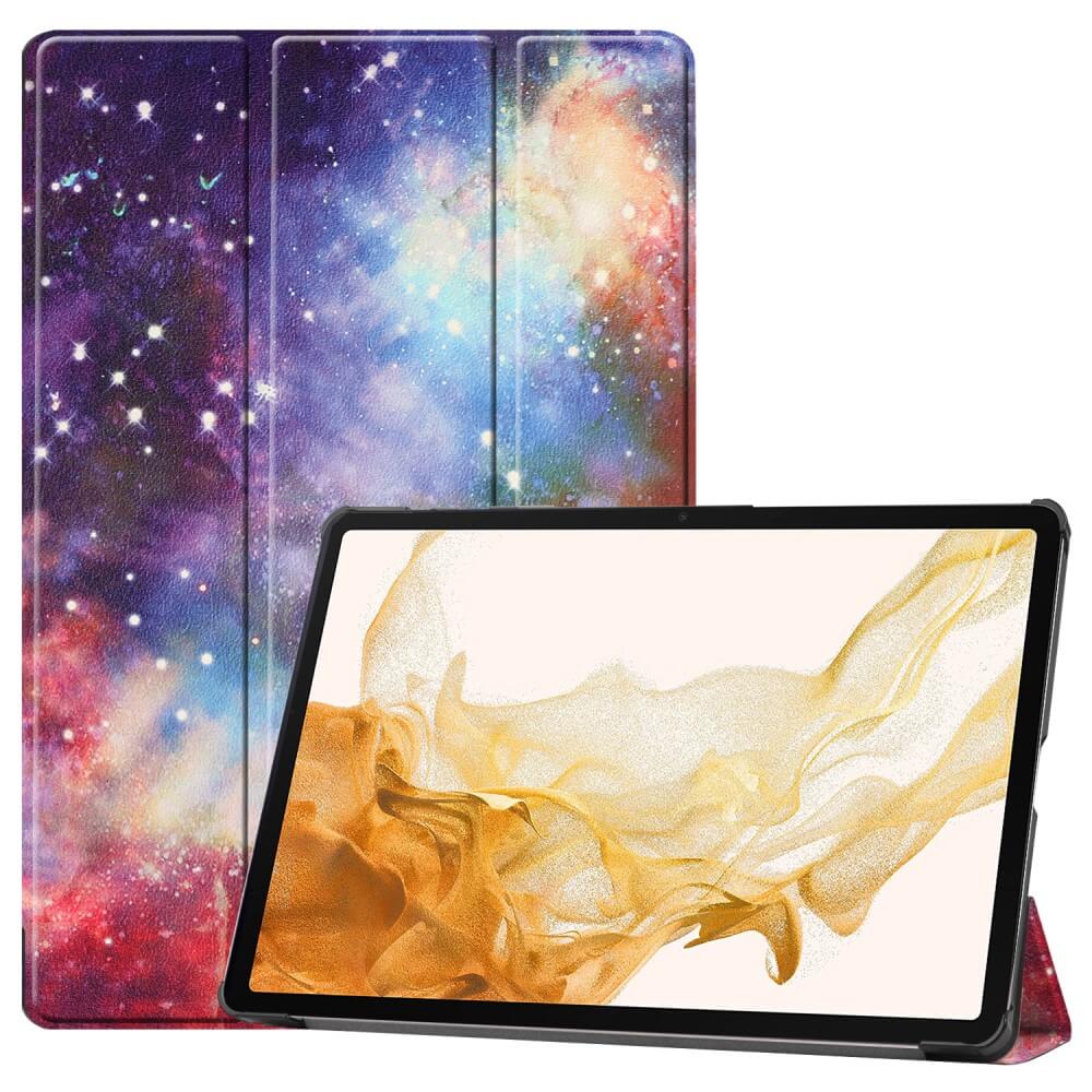 Galaxy Tab S10+ Plus - Étui Smart Tri-fold Motif