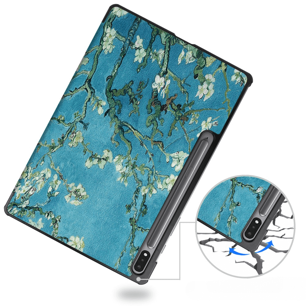 Galaxy Tab S10+ Plus - Étui Smart Tri-fold Motif