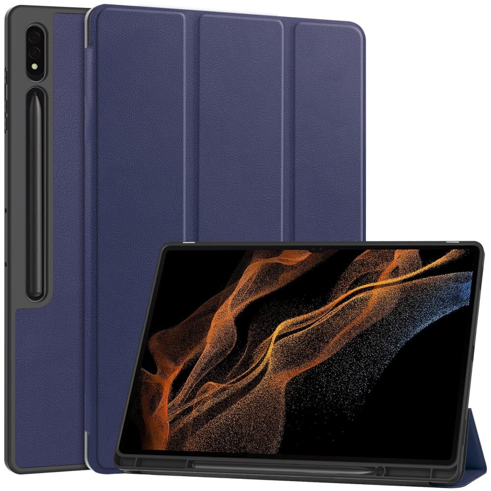 Galaxy Tab S10 Ultra  - Coque Smart Case Pencil Holder