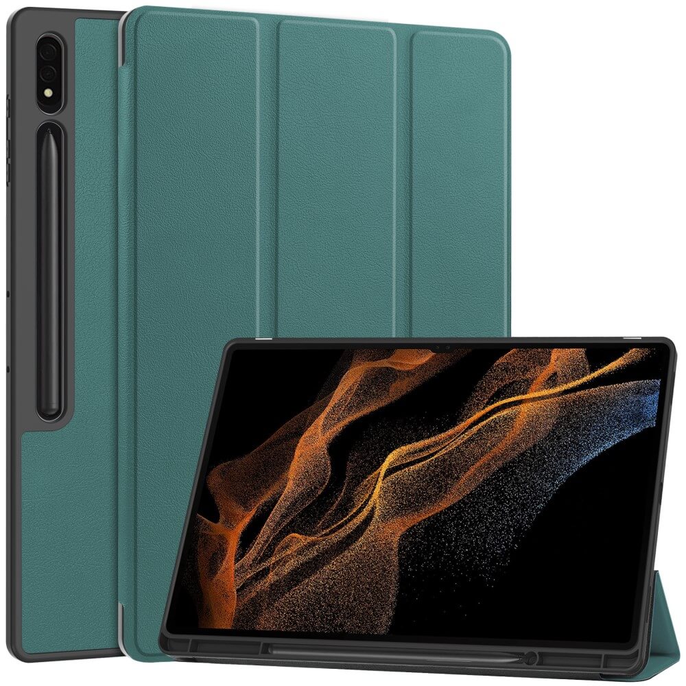 Galaxy Tab S10 Ultra  - Coque Smart Case Pencil Holder