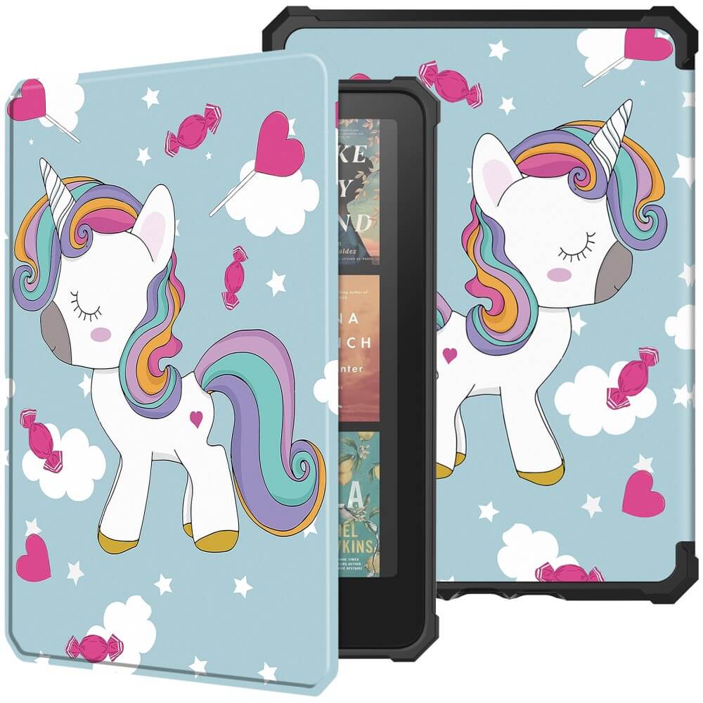 Kindle Paperwhite 2024 - Smart Cover avec motif