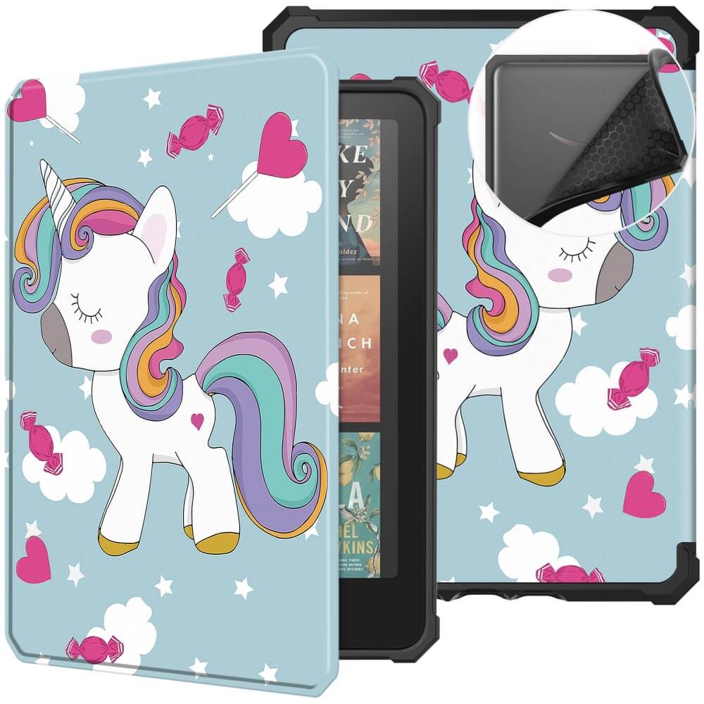 Kindle Paperwhite 2024 - Smart Cover avec motif
