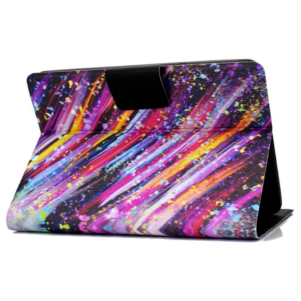 Das Cover-Discount Kindle Paperwhite 2024 Etui mit stilvollem, farbenfrohem Motiv bietet Rundumschutz und Kartenfach für einen modischen Auftritt.