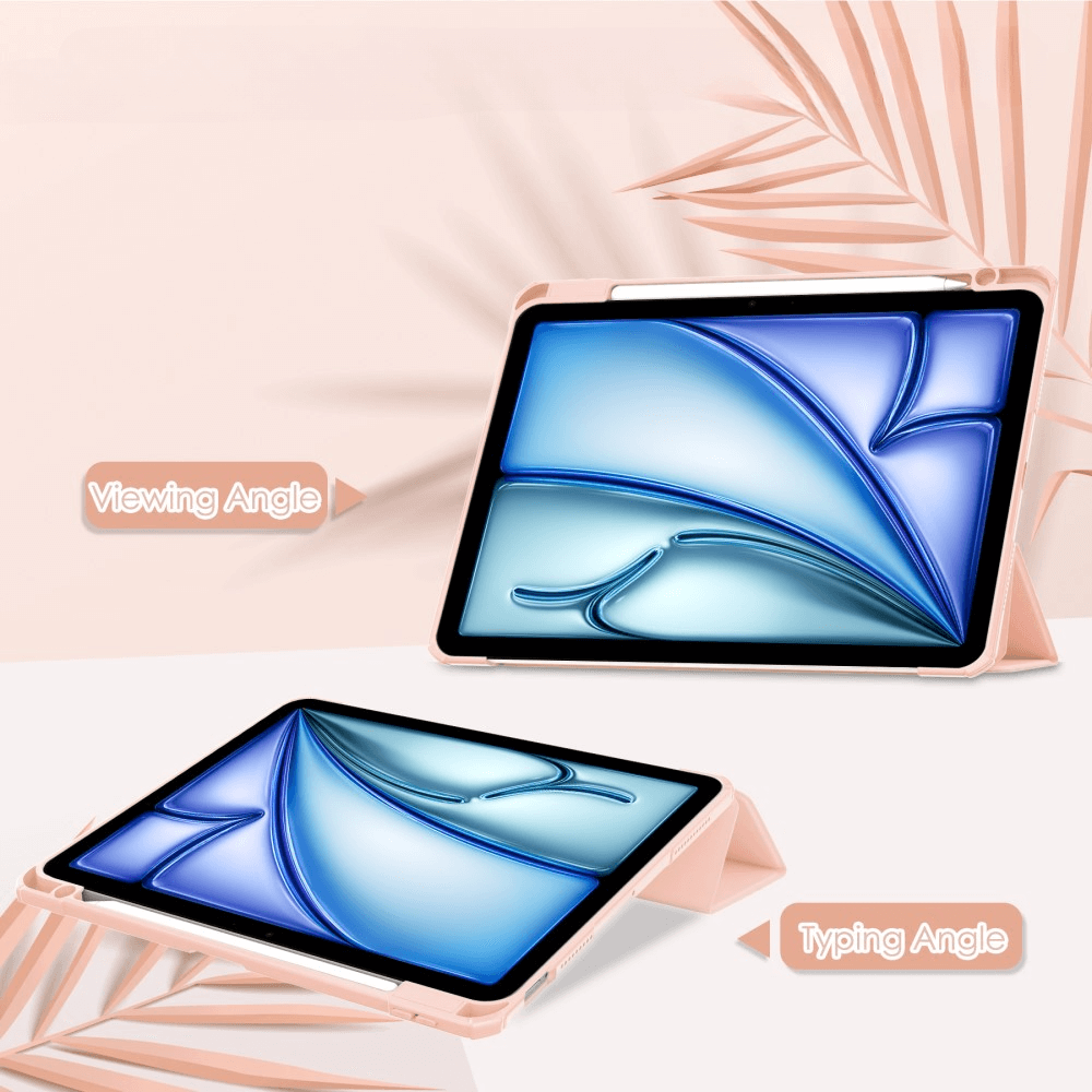 iPad Air 11 (M2 / M3) - Schützende Acryl Tablethülle mit erhöhtem Rand