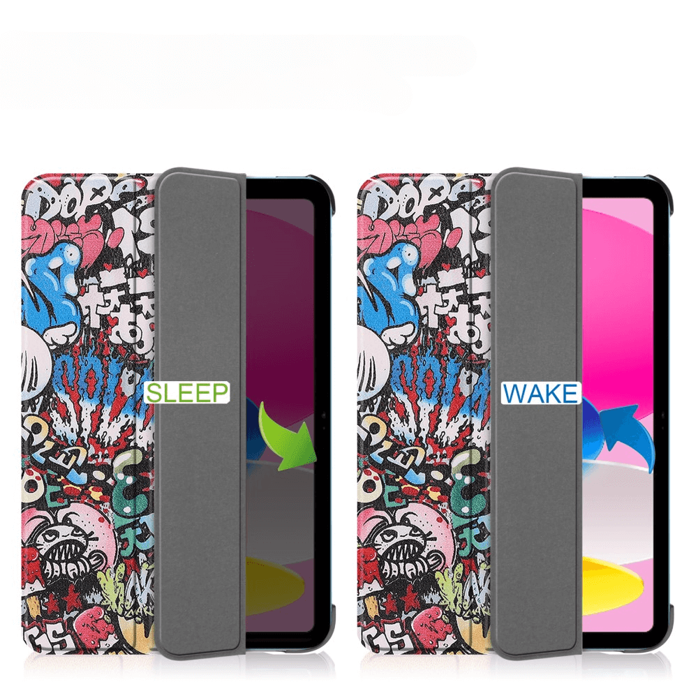 iPad 2025 / 2022 - Custodia Smart Cover con motivo