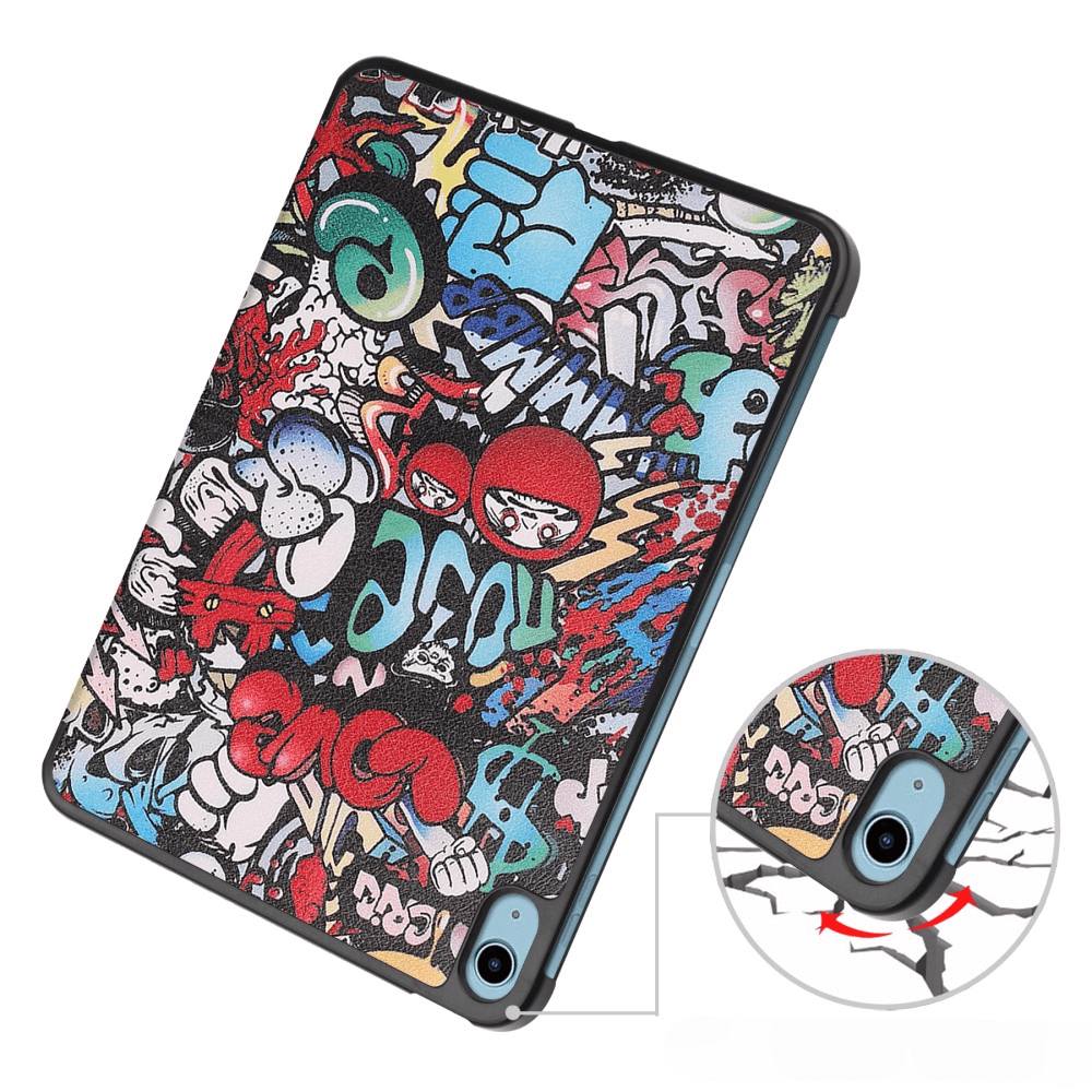 iPad 2025 / 2022 - Custodia Smart Cover con motivo