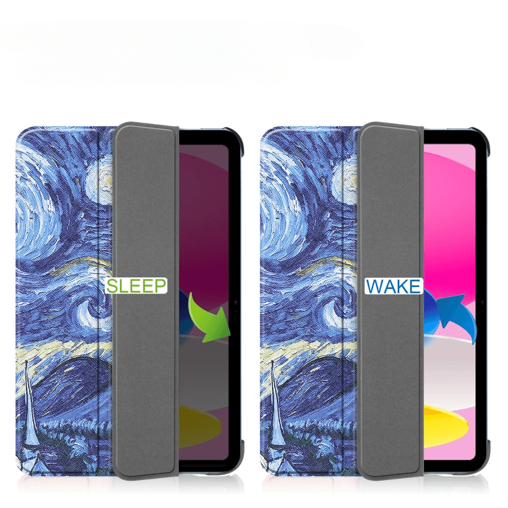 iPad 2025 / 2022 - Custodia Smart Cover con motivo