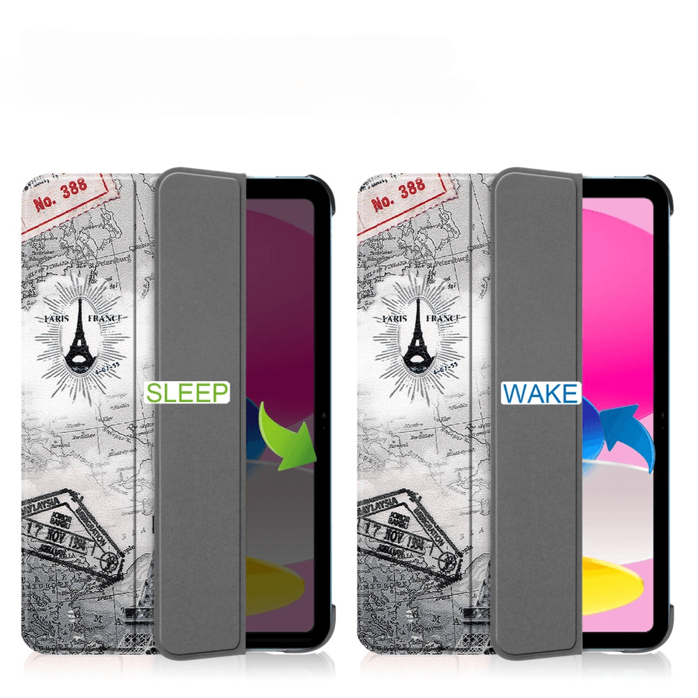 iPad 2025 / 2022 - Custodia Smart Cover con motivo