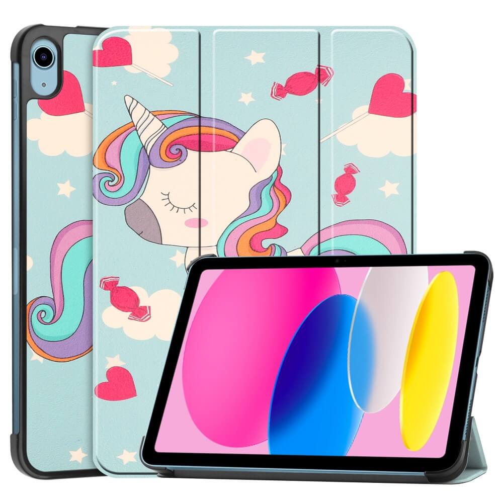 iPad 2025 / 2022 - Custodia Smart Cover con motivo