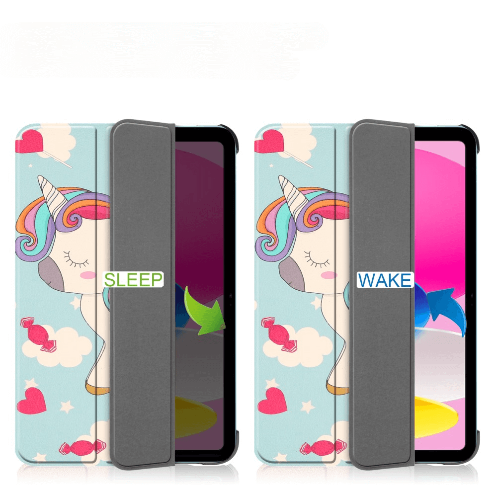 iPad 2025 / 2022 - Custodia Smart Cover con motivo