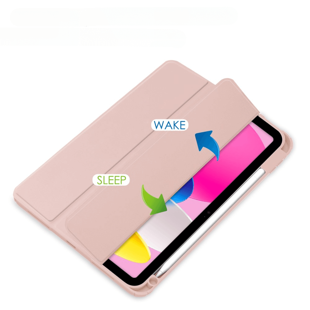 iPad 2025 / 2022 - Custodia protettiva per tablet in acrilico con bordo rialzato
