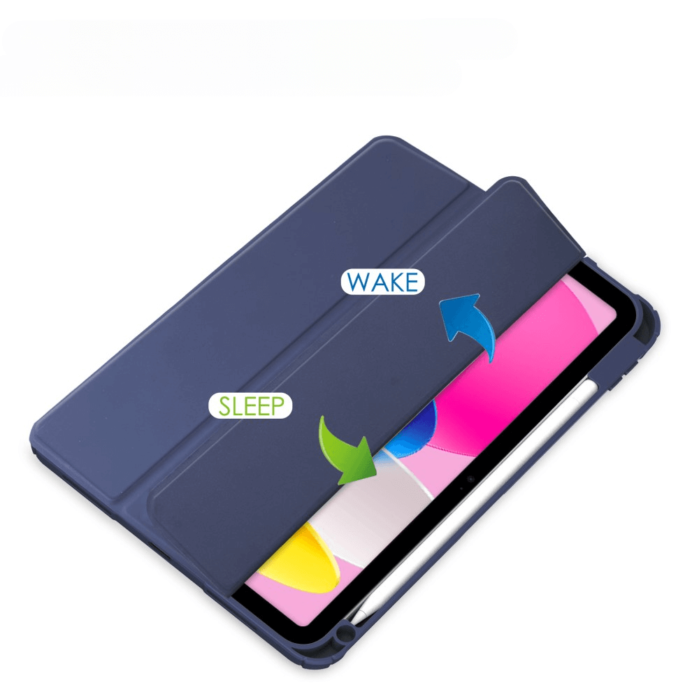 iPad 2025 / 2022 - Custodia protettiva per tablet in acrilico con bordo rialzato