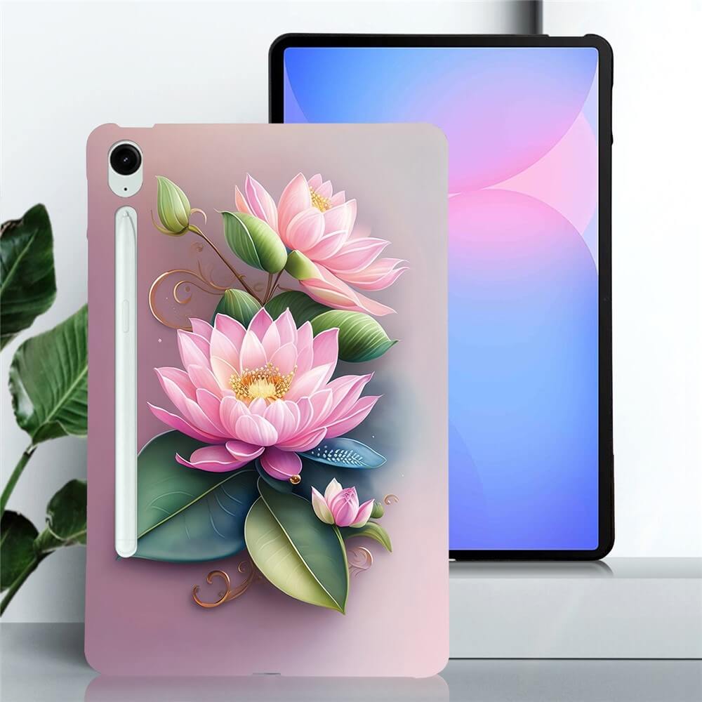 Galaxy Tab S10 FE+ Plus - TPU protective case with motif