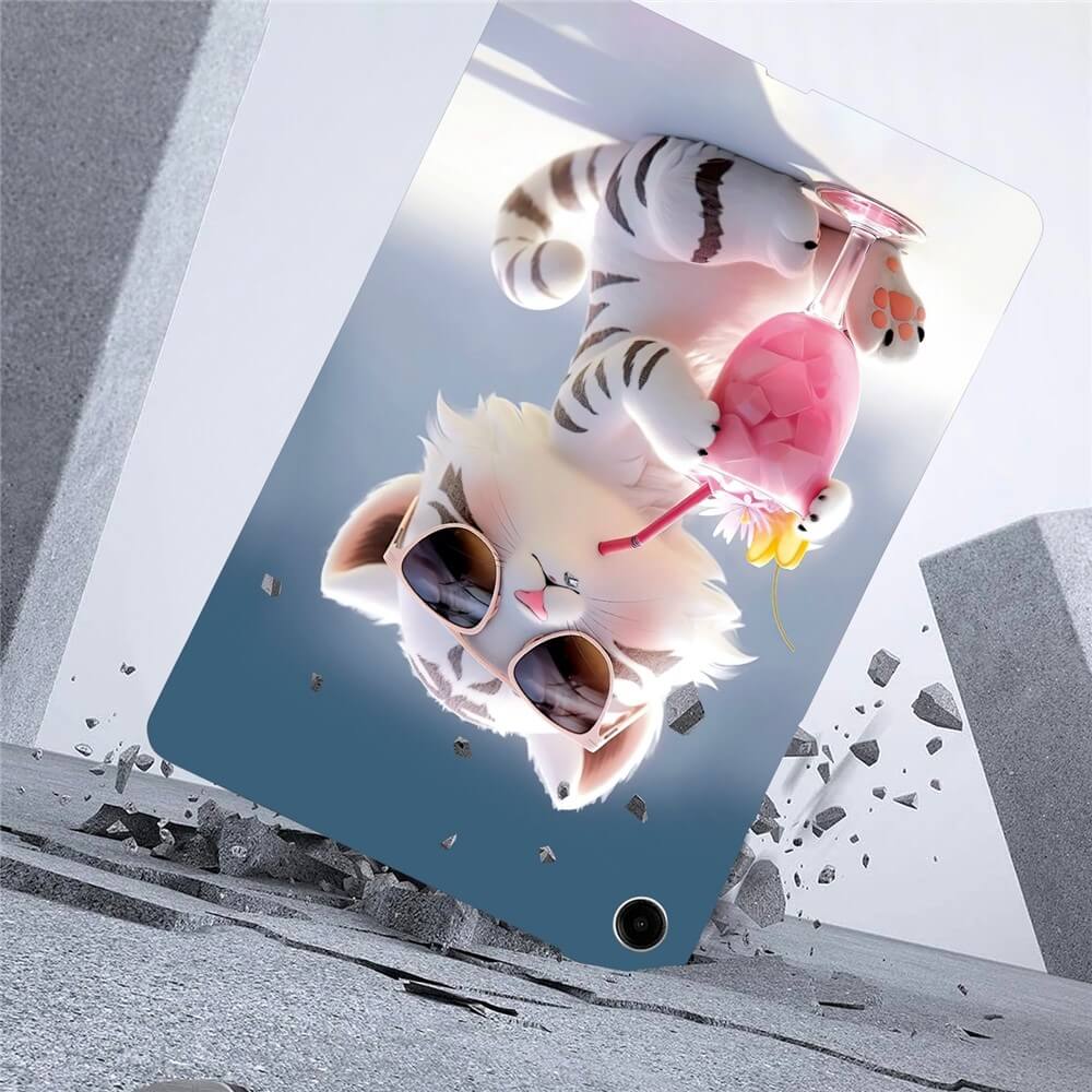 Galaxy Tab A11+ Plus / A9+ Plus - Custodia protettiva in TPU con motivo