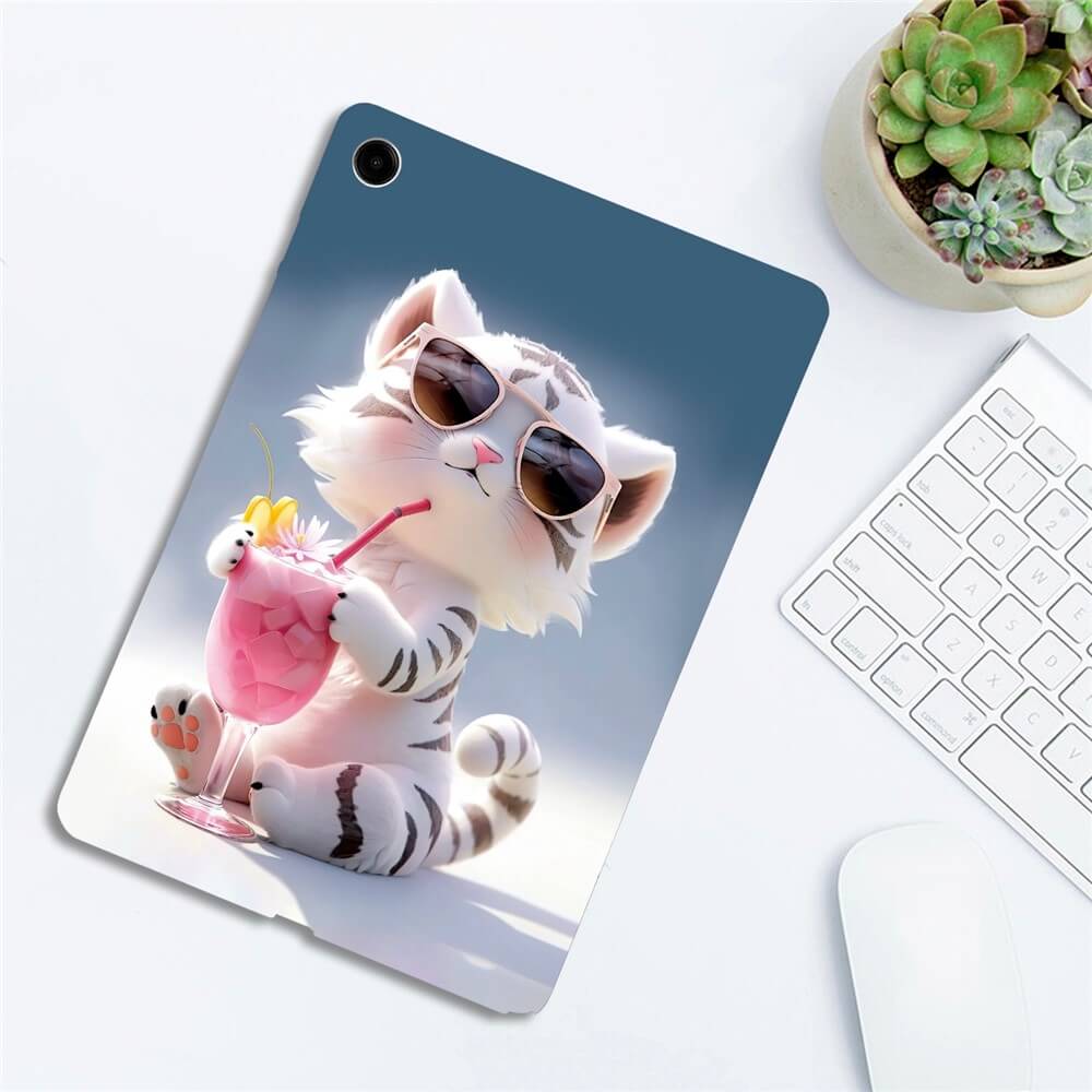 Galaxy Tab A11+ Plus / A9+ Plus - Custodia protettiva in TPU con motivo