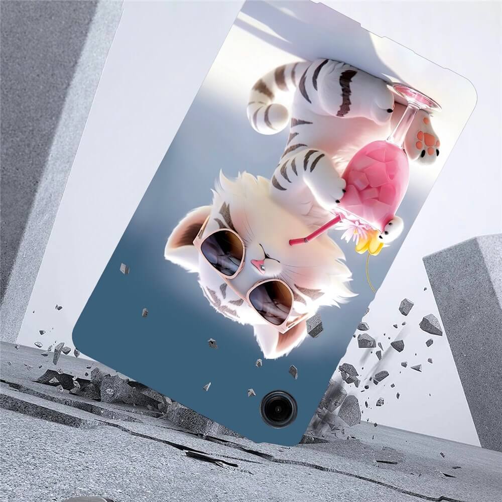 Galaxy Tab A11 / A9 - Custodia protettiva in TPU con motivo