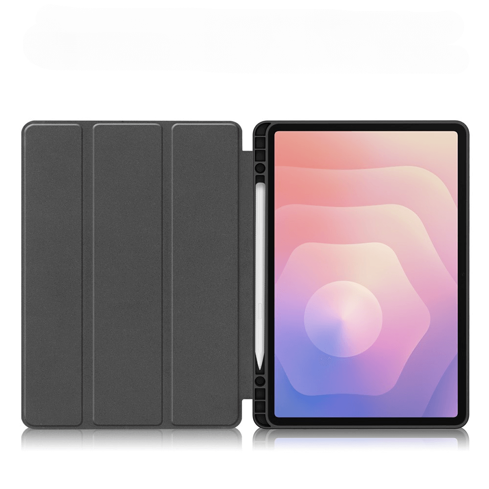 Galaxy Tab S11 - Tri-Fold Case with pencil holder and motif