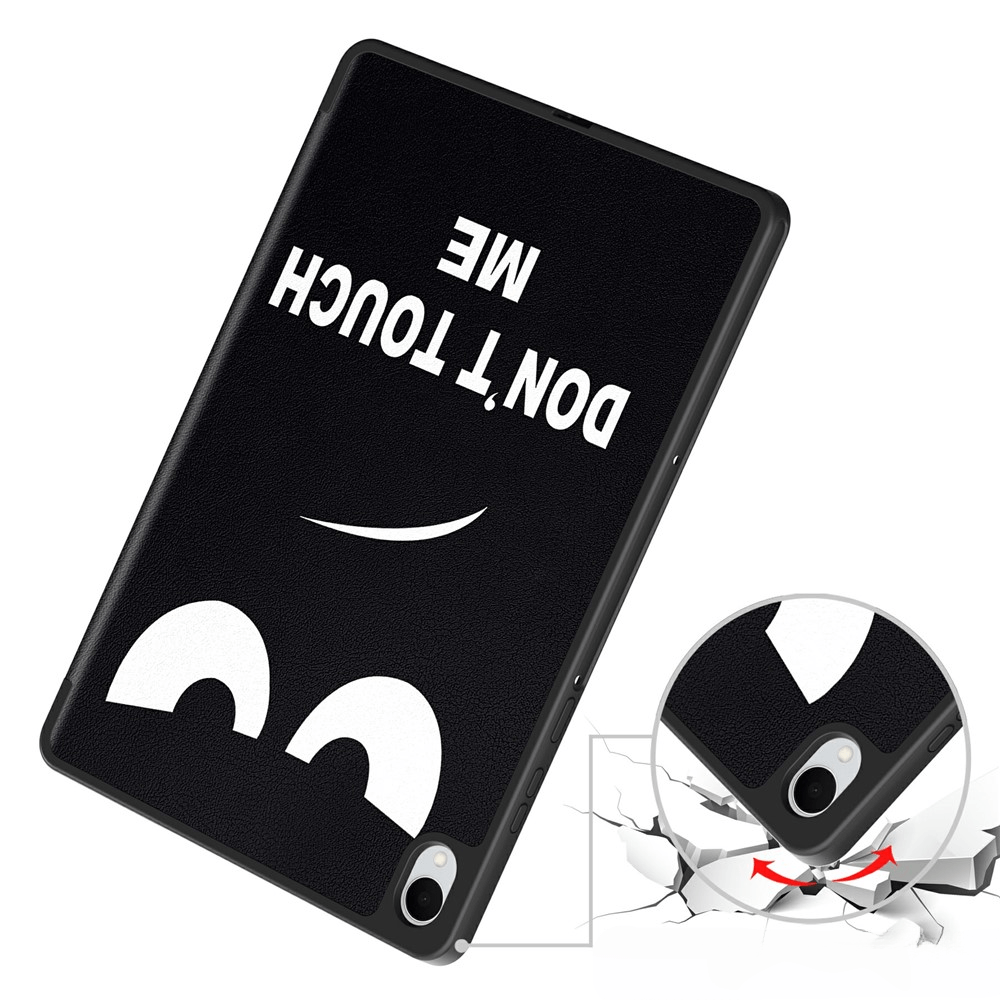 Galaxy Tab S11 - Tri-Fold Case with pencil holder and motif