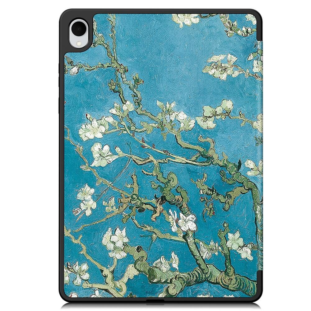 Galaxy Tab S11 - Tri-Fold Case with pencil holder and motif