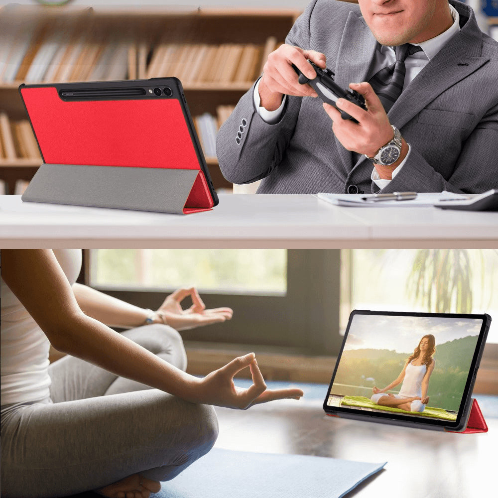 Galaxy Tab S9+ - Tri-fold Smart Case nero