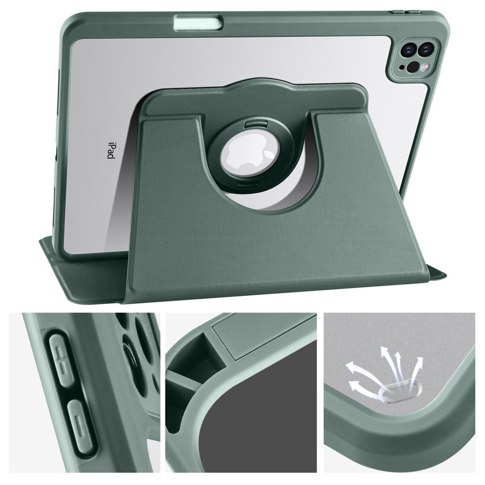 iPad Air / Pro 11 - 2in1 Rotating Case With Pen Holder