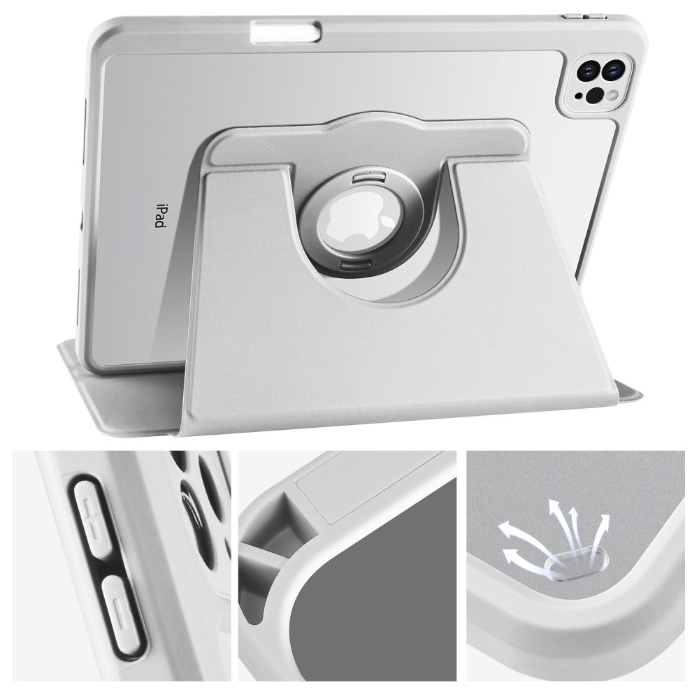 iPad Air / Pro 11 - 2in1 Rotating Case With Pen Holder