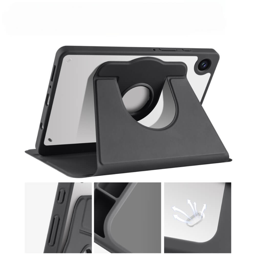 Galaxy Tab A9 - Coque pivotant à 360 degrés