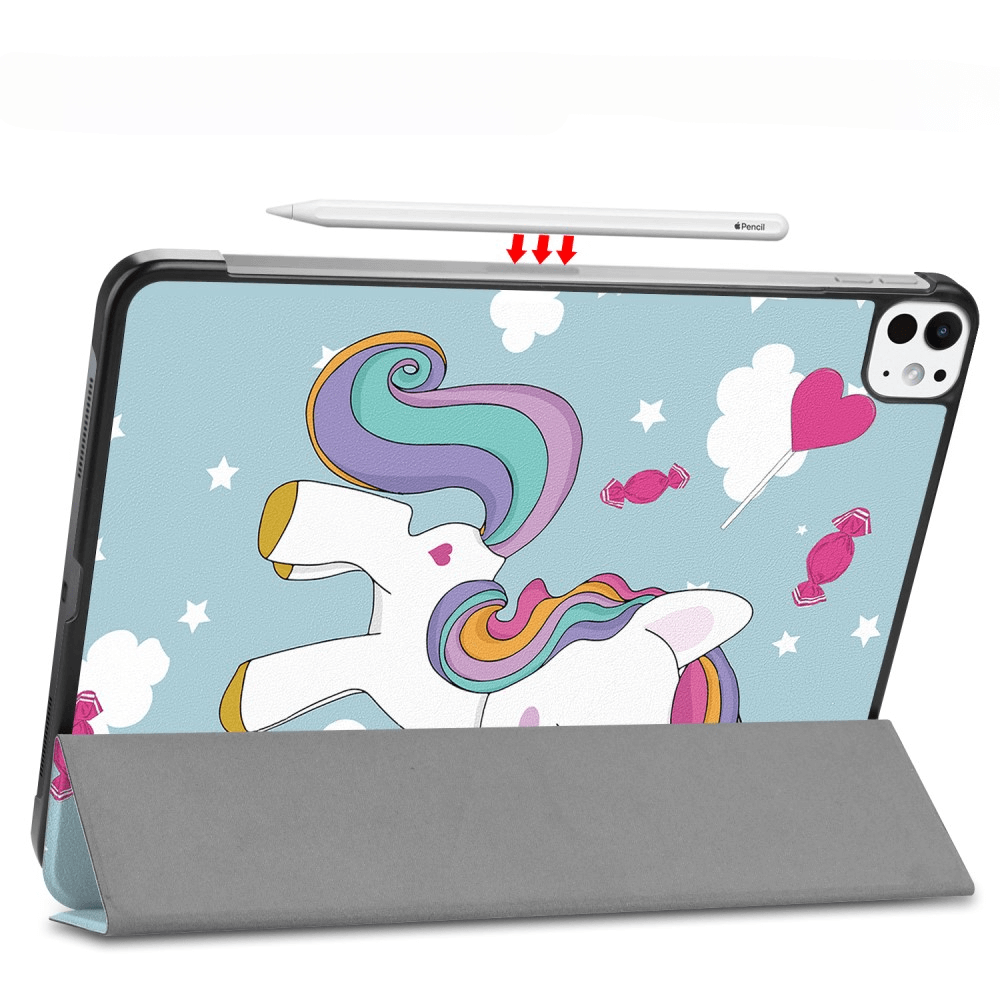 iPad Pro 11 2024 - Tri-fold Smart Case Motif