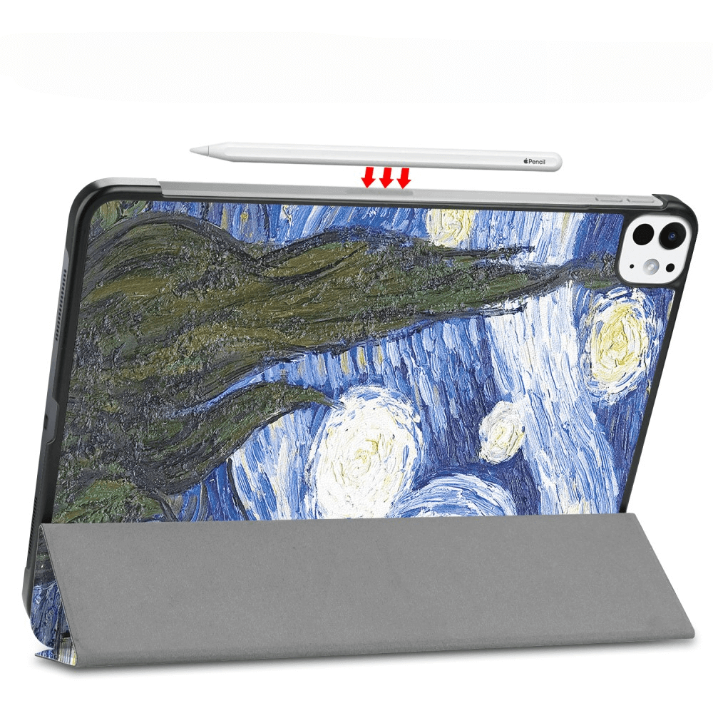 iPad Pro 11 2024 - Tri-fold Smart Case Motif