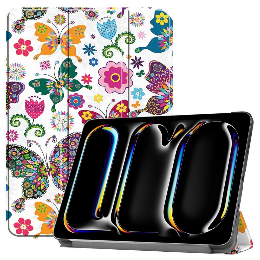 iPad Pro 11 2024 - Tri-fold Smart Case Motif