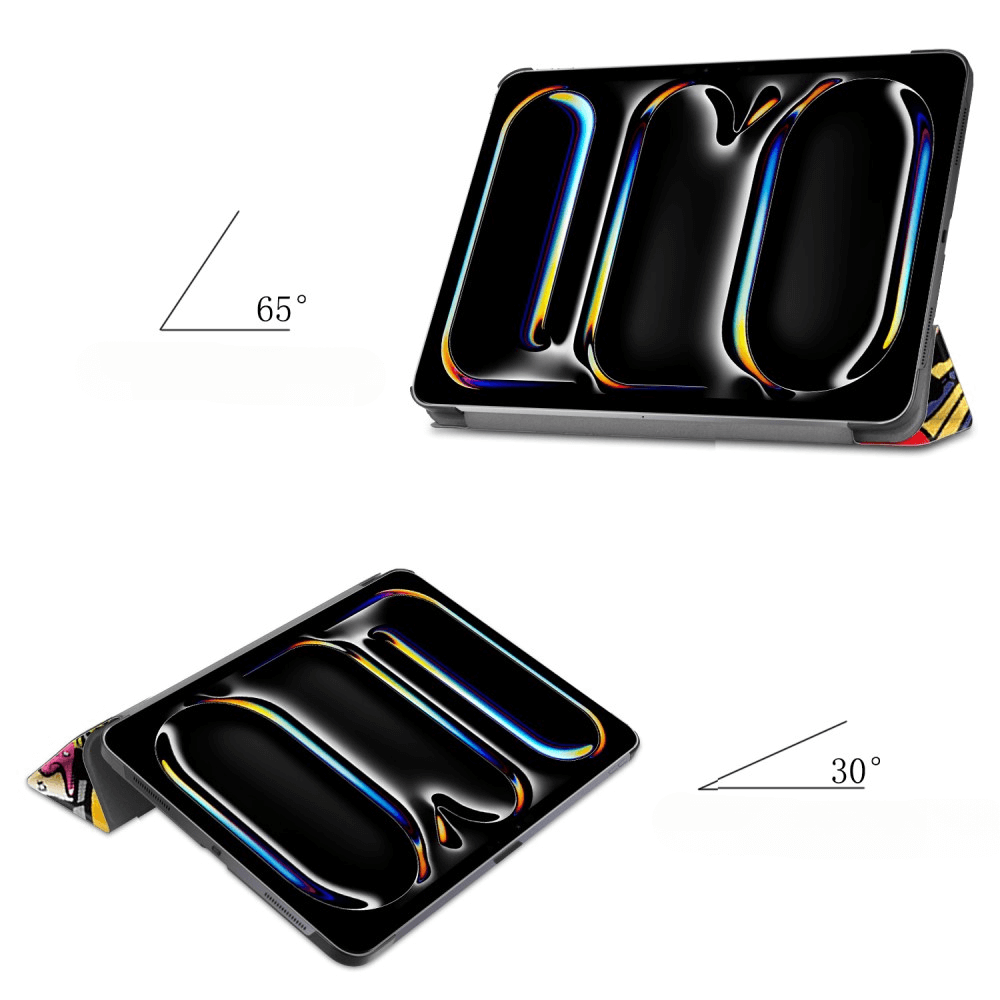 iPad Pro 11 2024 - Tri-fold Smart Case Motif