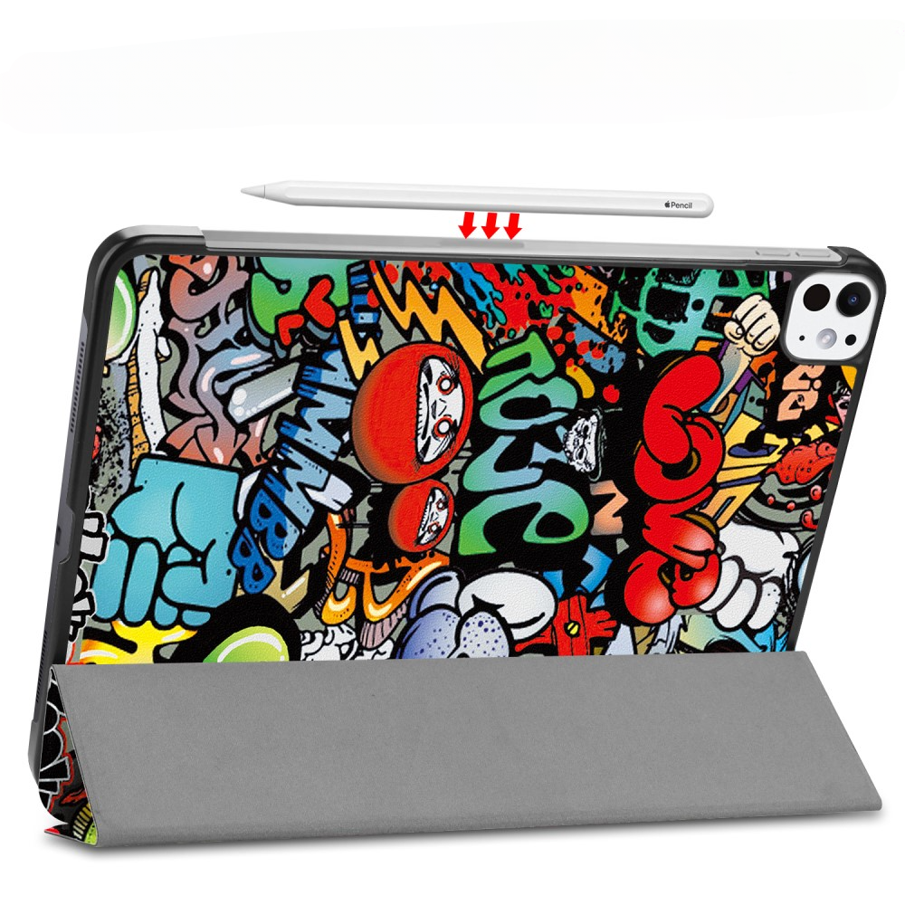iPad Pro 11 2024 - Tri-fold Smart Case Motif
