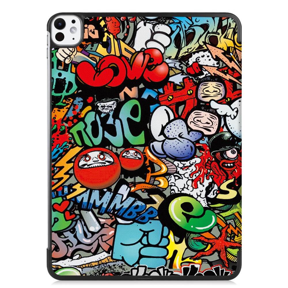 iPad Pro 11 2024 - Tri-fold Smart Case Motif