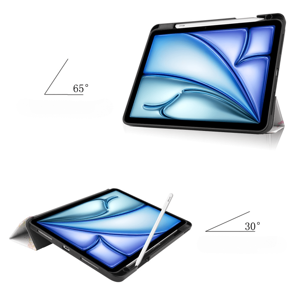 iPad Air 11 2024 - Smart Case Pencil Holder Motif