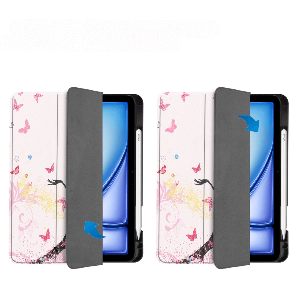 iPad Air 11 2024 - Smart Case Pencil Holder Motif