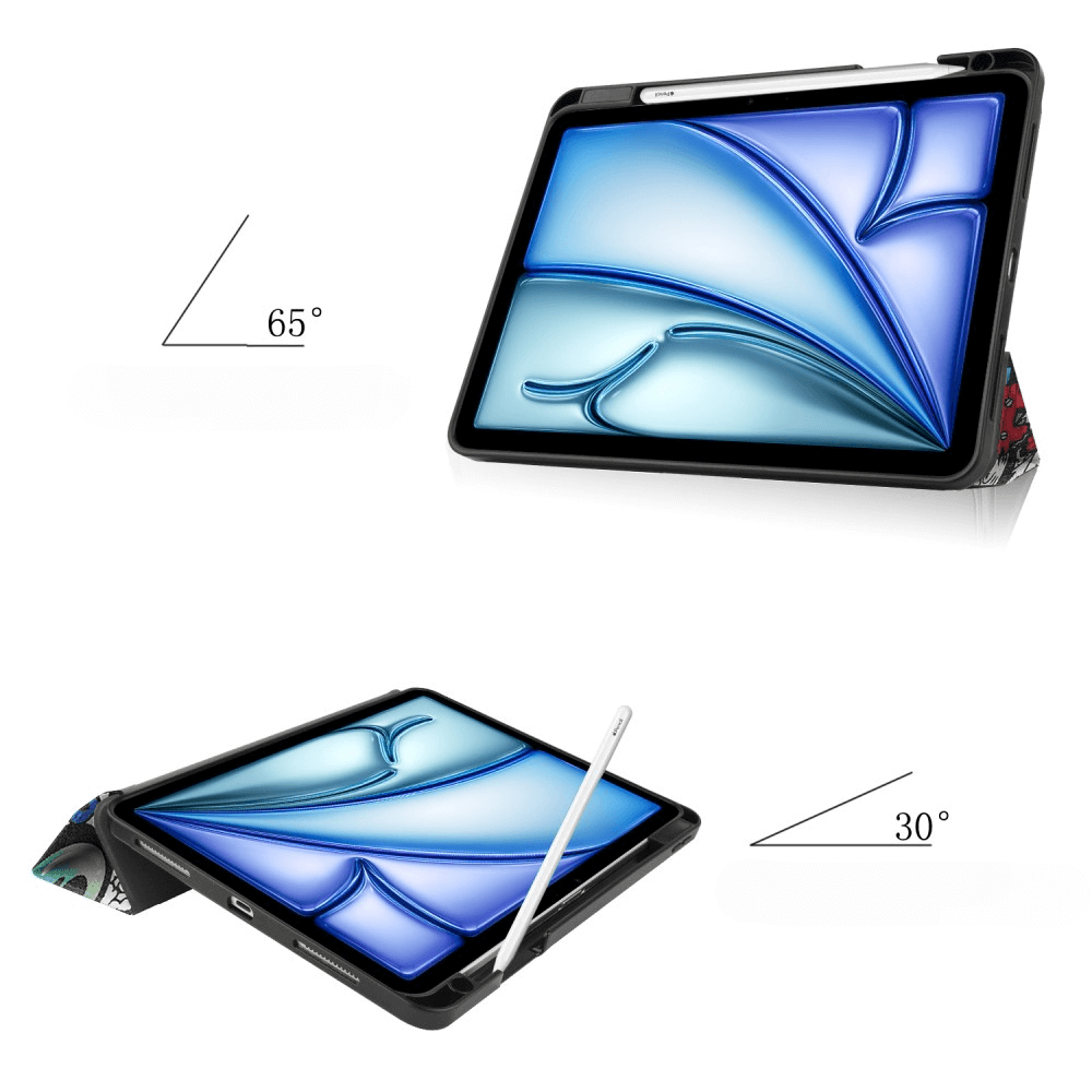 iPad Air 11 2024 - Smart Case Pencil Holder Motif