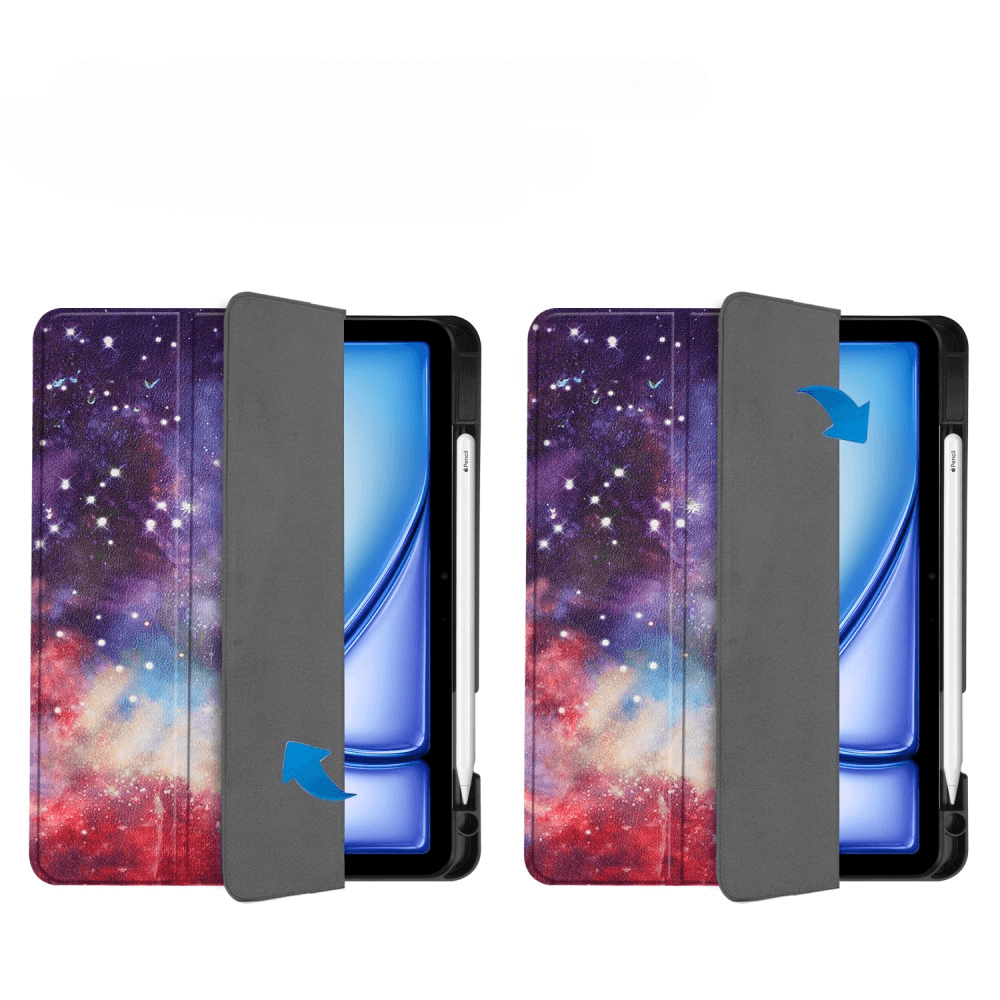iPad Air 11 2024 - Smart Case Pencil Holder Motif