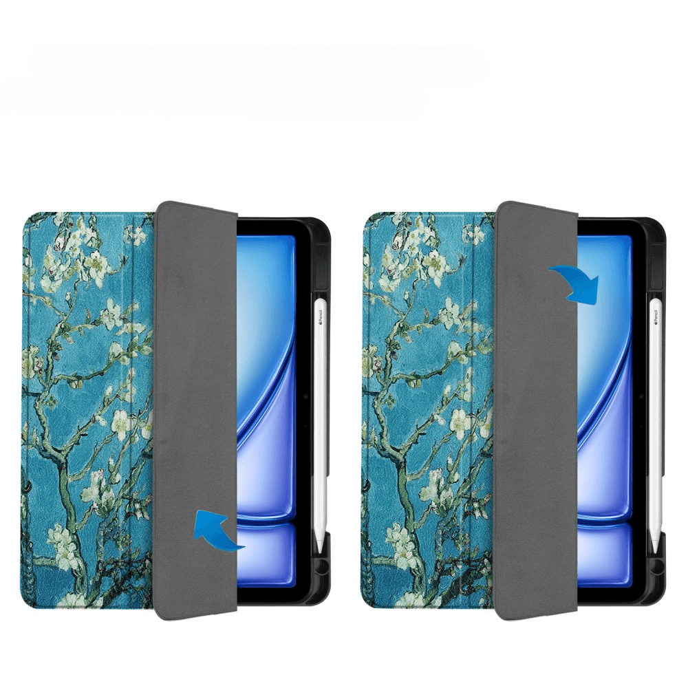 iPad Air 11 2024 - Smart Case Pencil Holder Motif
