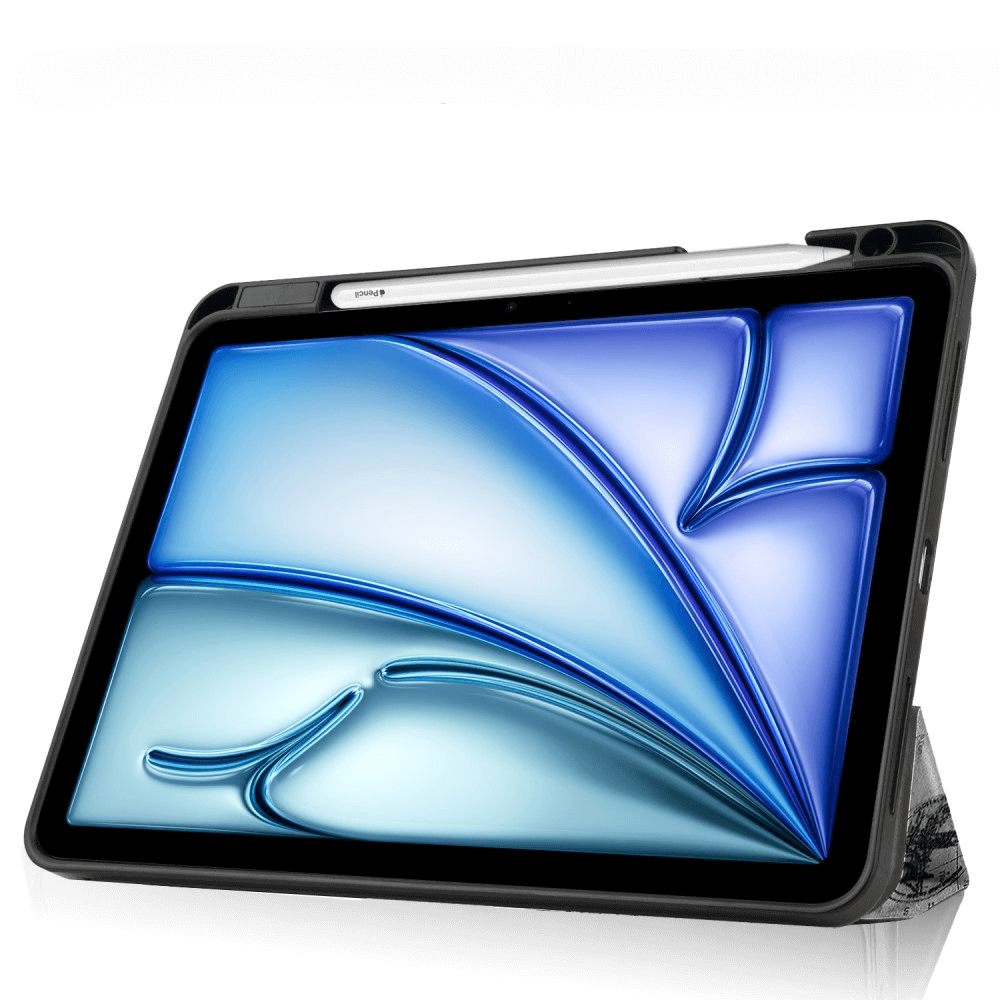 iPad Air 11 2024 - Smart Case Pencil Holder Motif