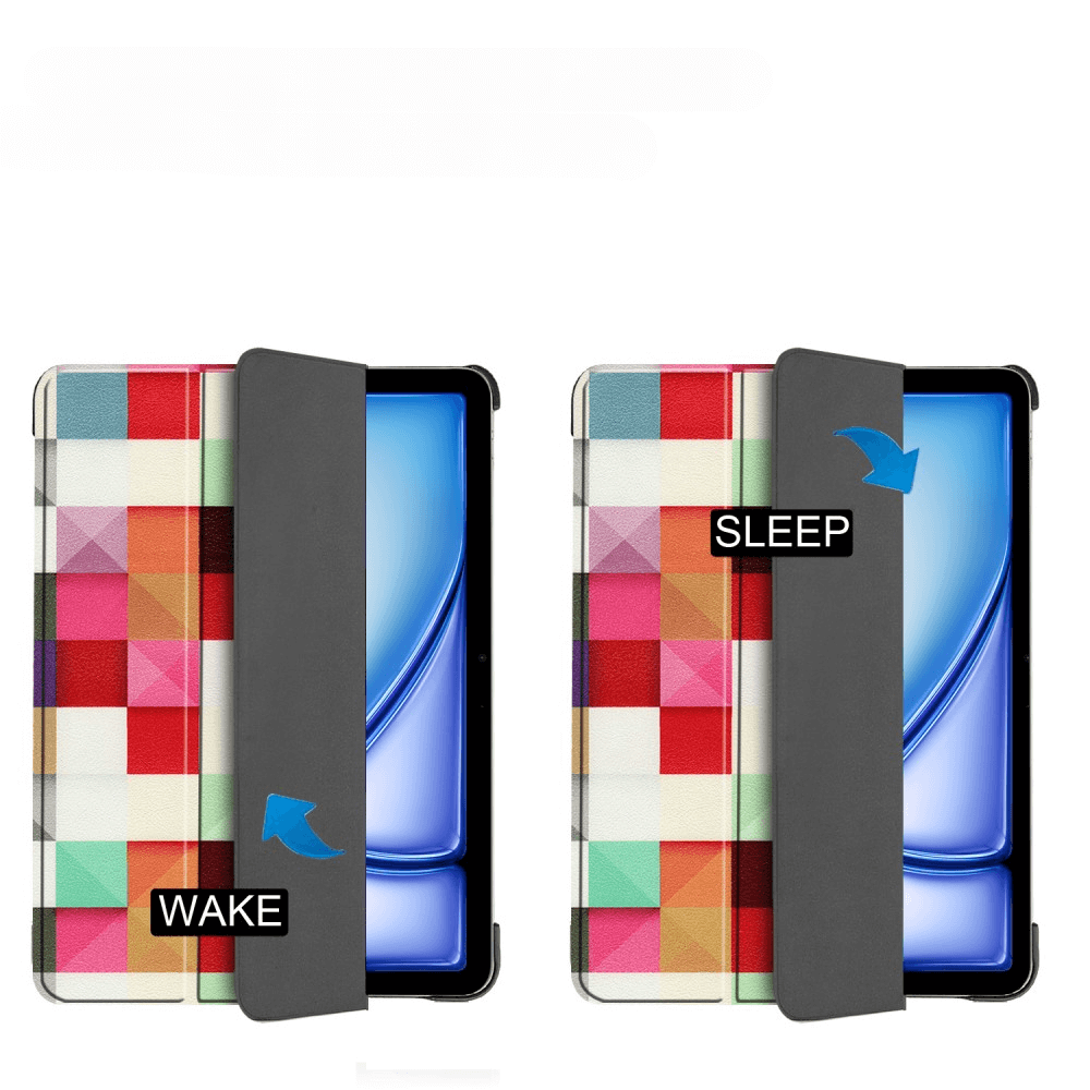 iPad Air 11 2024 - Tri-fold Smart Case Motif
