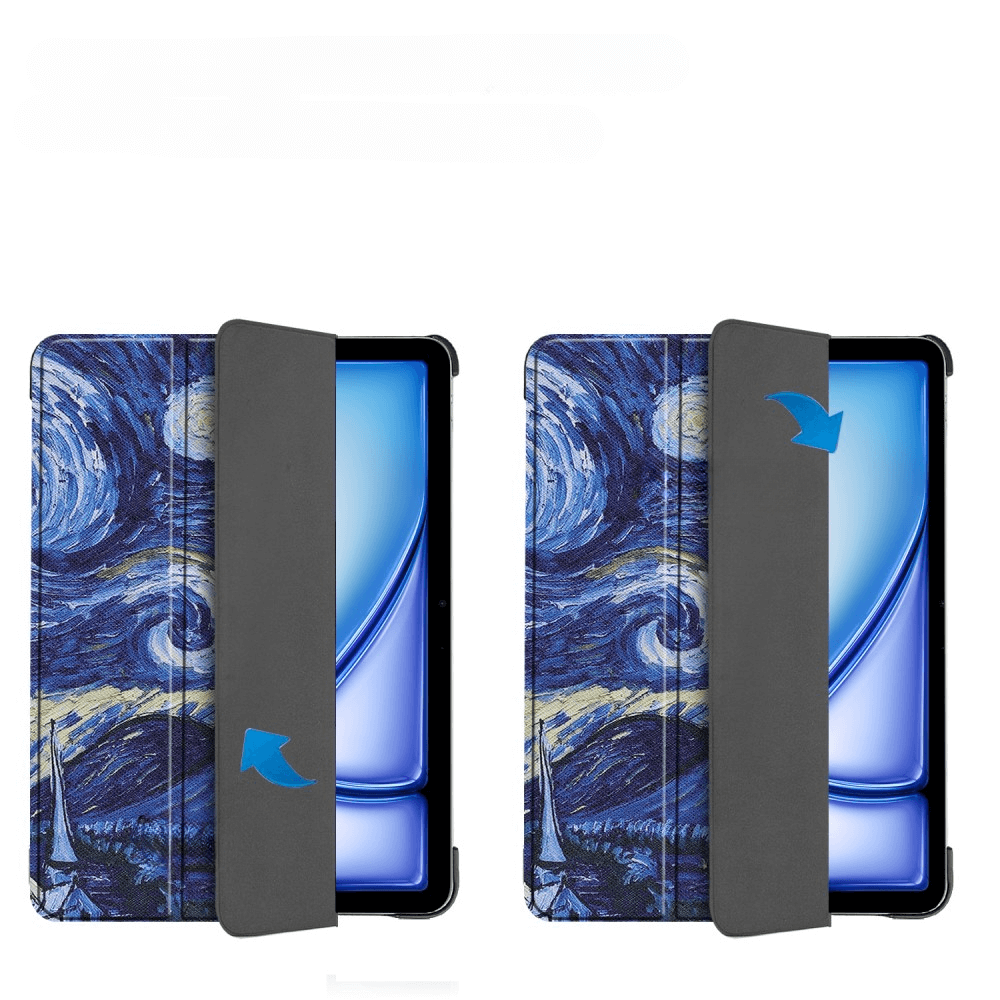 iPad Air 11 2024 - Tri-fold Smart Case Motif