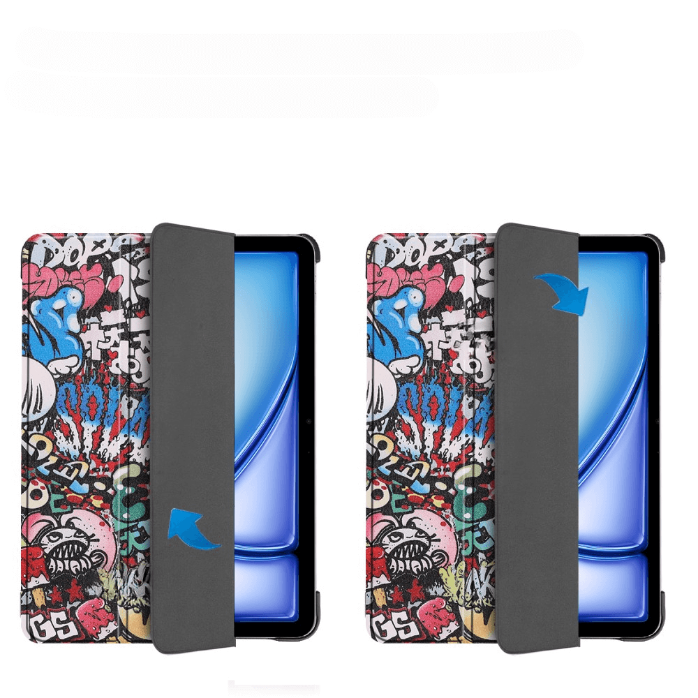iPad Air 11 2024 - Tri-fold Smart Case Motif