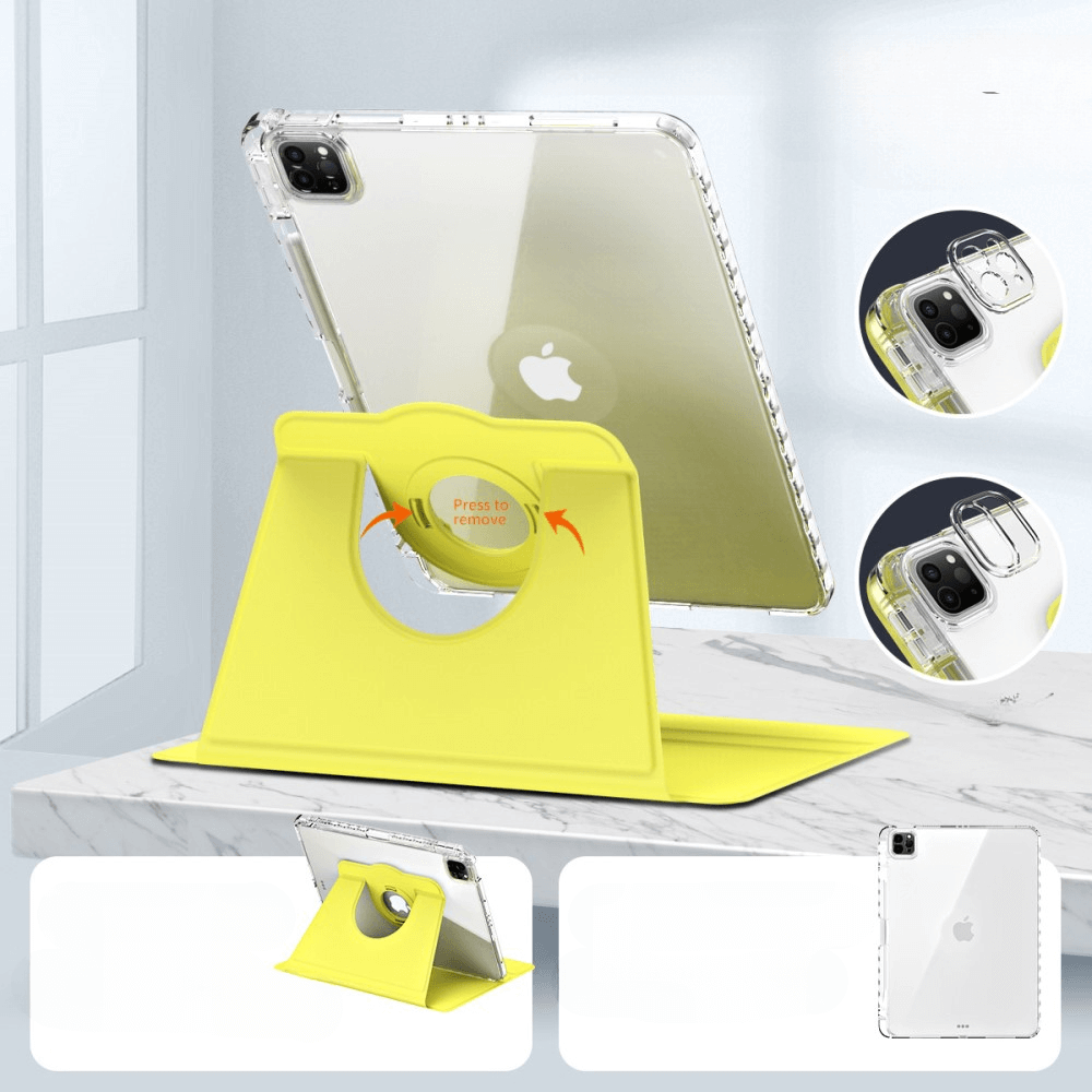 iPad Air / Pro 11 - 2in1 Rotating Case With Back- and Front-Cover