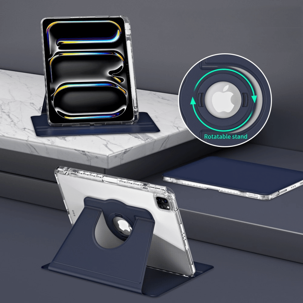 iPad Air / Pro 11 - 2in1 Rotating Case With Back- and Front-Cover